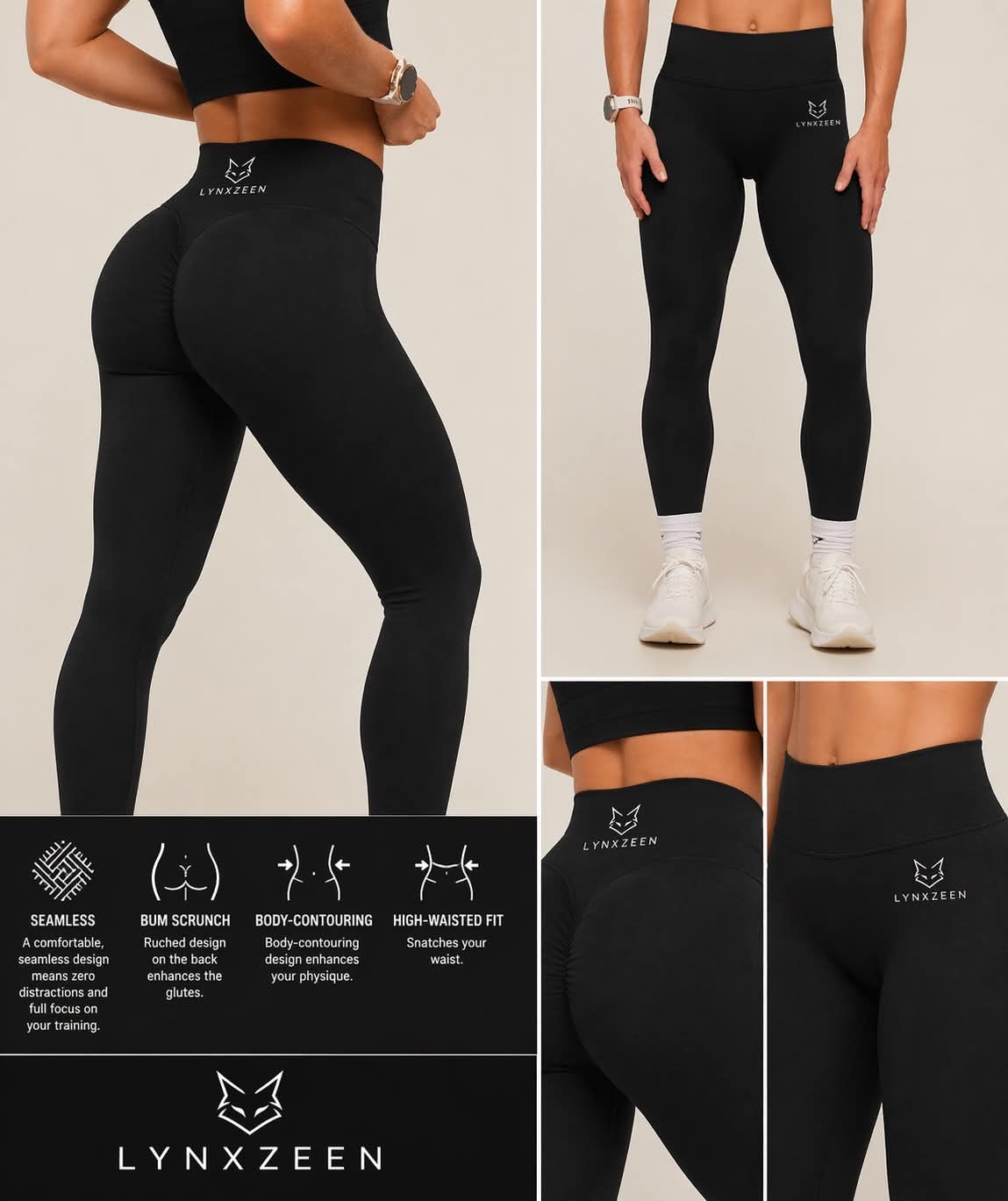Lynxzeen — Premium Seamless Sportswear Collection